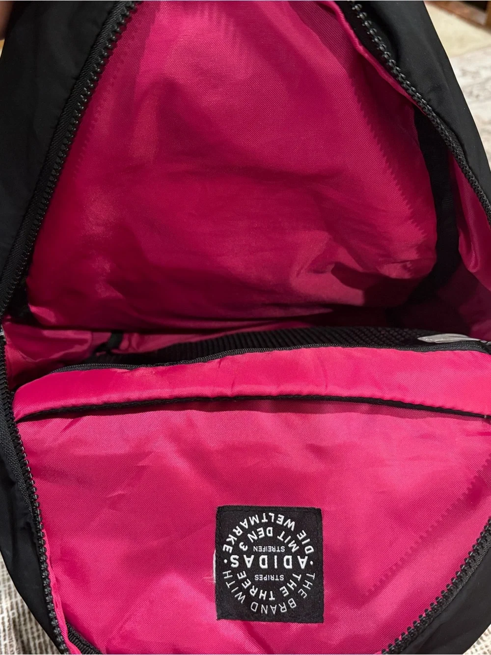 adidas Black Women's Backpack - Picture 3 of 3